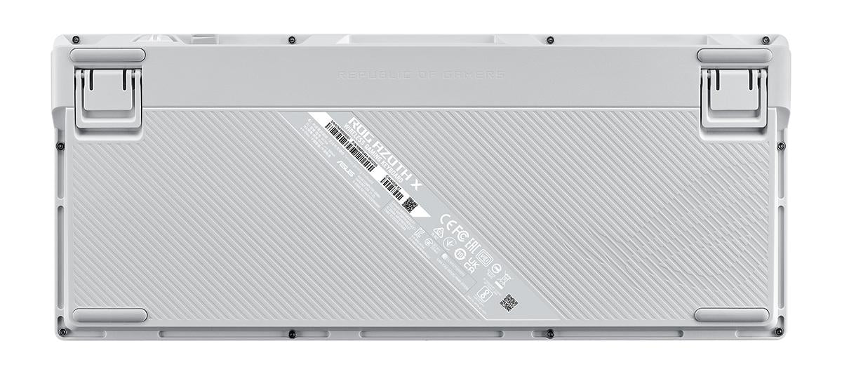 Геймърска безжична Клавиатура ASUS ROG Azoth X - White