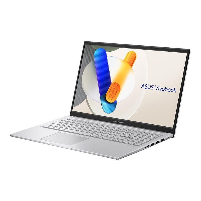 Asus Vivobook X1504VA-BQ2910, Intel 5 120U 1,4 GHz (12MB кеш, до 5,0 GHz, 10 ядра, 12 нишки), 15,6" FHD, (1920x1080), 16GB DDR4, SSD 1TB, клавиатура Chiclet с подсветка, без OS, Cool Silver