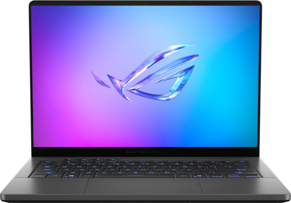 Asus ROG Zephyrus 14, GA403WR-QS092W, AMD Ryzen AI 9 HX 370 2.0GHz (36MB кеш, до 5.1GHz),14.0 OLED WQXGA+(WQ+) 2880*1800 16:10 400nits, 120 Hz,LPDDR5X 32GB (onbd), 1TB G4, RTX5070 Ti 12GB, Wi-Fi 7, Backlit Kbd 1-Zone RGB, Windows 11, сив