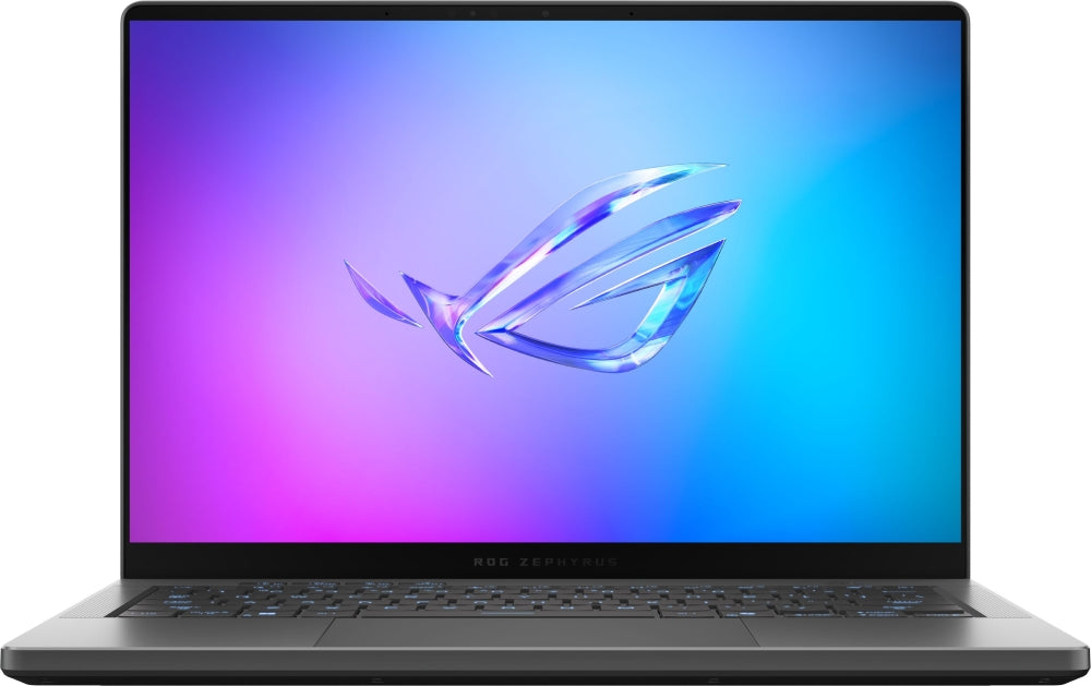 Asus ROG Zephyrus 14, GA403WR-QS092W, AMD Ryzen AI 9 HX 370 2.0GHz (36MB кеш, до 5.1GHz),14.0 OLED WQXGA+(WQ+) 2880*1800 16:10 400nits, 120 Hz,LPDDR5X 32GB (onbd), 1TB G4, RTX5070 Ti 12GB, Wi-Fi 7, Backlit Kbd 1-Zone RGB, Windows 11, сив
