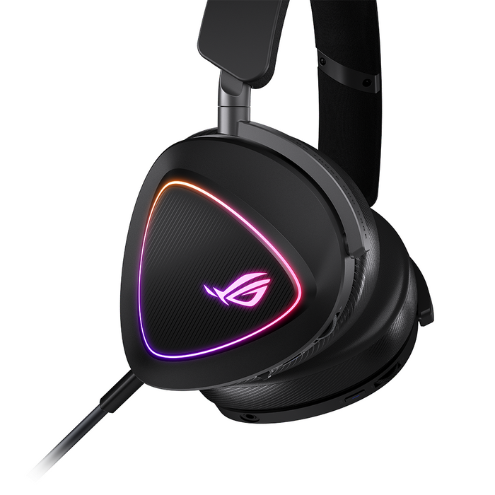 Геймърски безжични слушалки ASUS ROG Delta II - USB-C, Aura Sync RGB