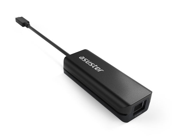 Asustor AS-U2.5G, USB3.2 Gen 1 type-c към 2.5GBASE-T адаптер / FG
