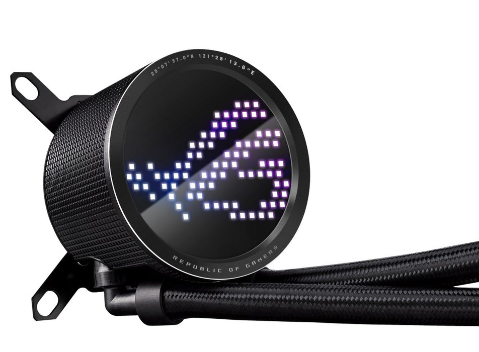 ASUS ROG Ryuo III 240 ARGB Процесор Комплект течно охлаждане 12 см Черен