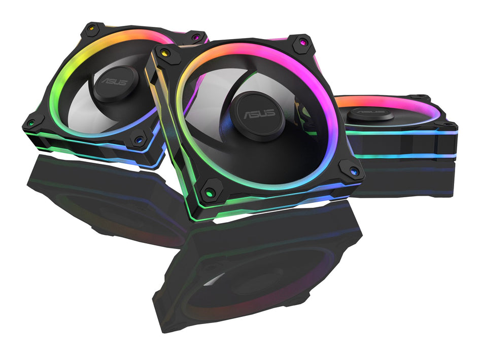 ASUS Prime MR120 Fan ARGB Черен 3в1 Кутия за компютър 12см