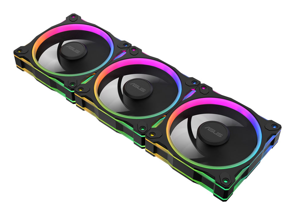 ASUS Prime MR120 Fan ARGB Черен 3в1 Кутия за компютър 12см