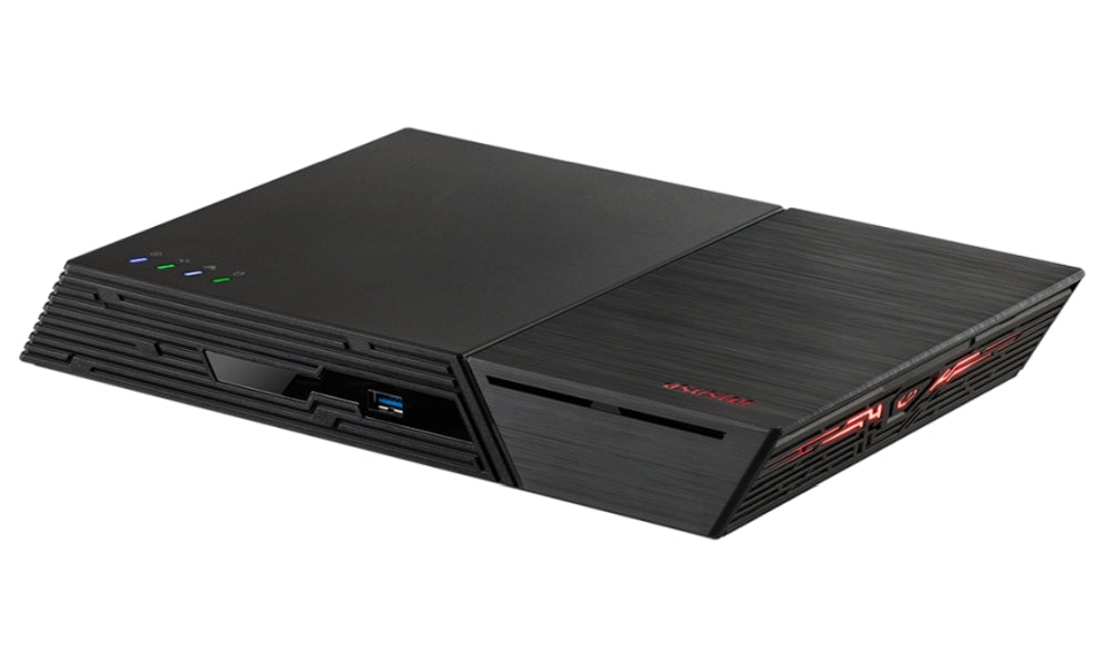 Asustor Flashstor 12 Pro FS6712X, 12 Bay NAS, Quad-Core 2.0GHz, 10GbE порт, 4GB RAM DDR4, дванадесет M.2 SSD слота (без диск), HDMI 2.0b+ инфрачервен приемник, черен