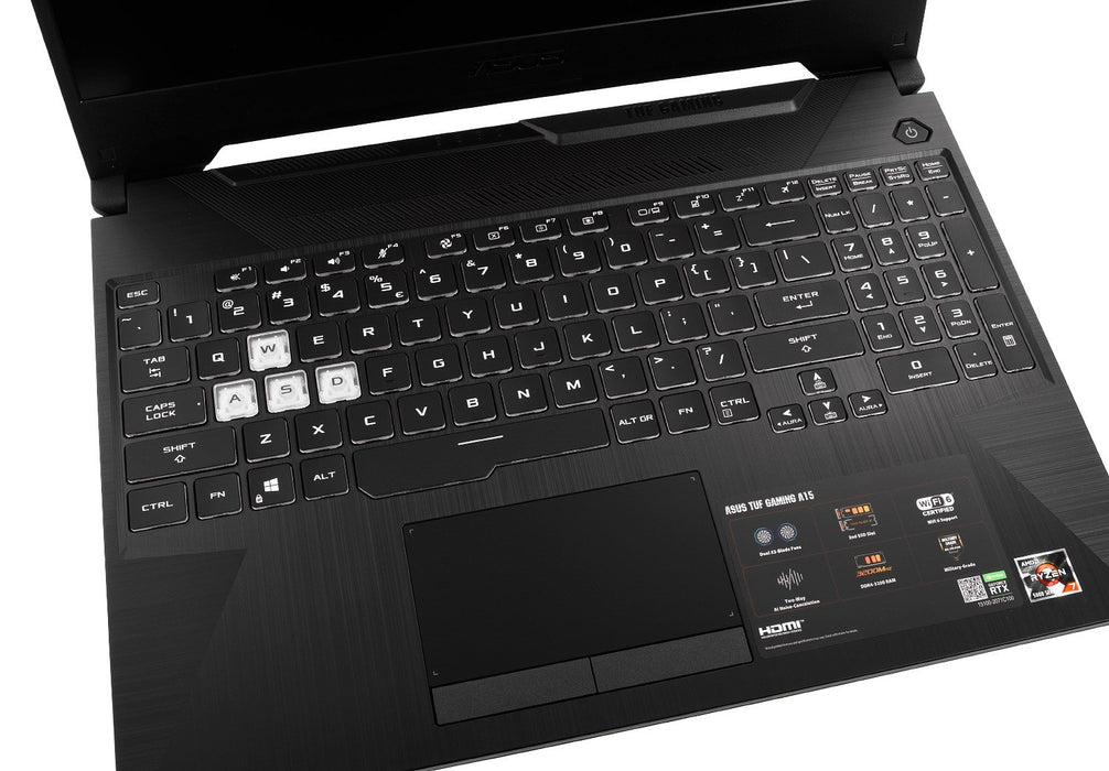 ASUS TUF Gaming A15 FA506NC-HN016 Ryzen 5 7535HS 15.6" FHD 144Hz Стойност IPS-ниво 250nits AG 16GB DDR5 4800 SSD512 GeForce RTX 3050 4GB WLAN+BT LAN Cam720p 48WHrs NoOS Graphite Black
