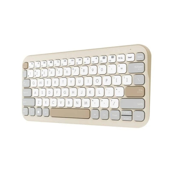 Клавиатура ASUS Marshmallow KW100 Home Bluetooth US English Beige