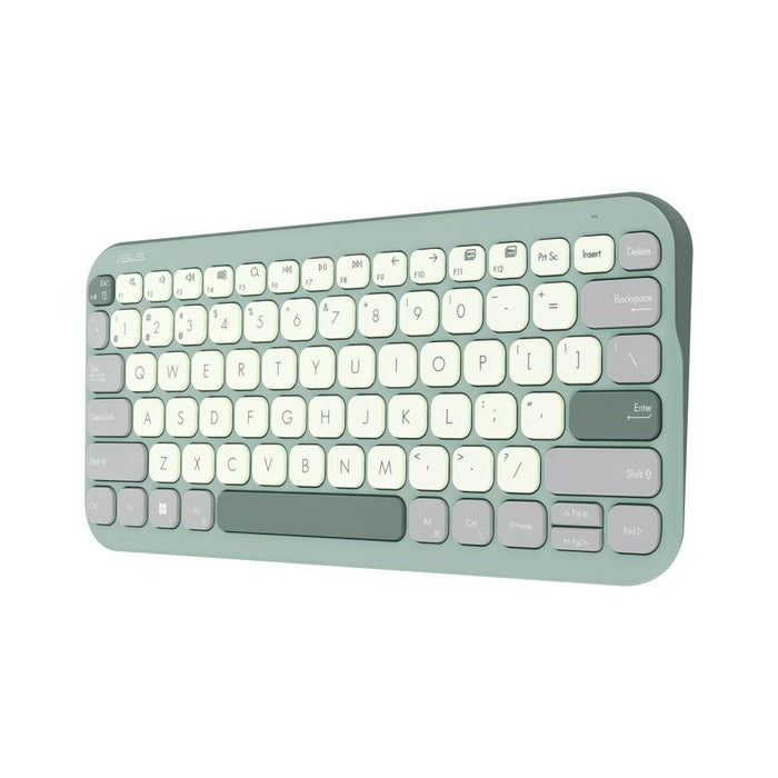 Клавиатура ASUS Marshmallow KW100 Home Bluetooth US English Green