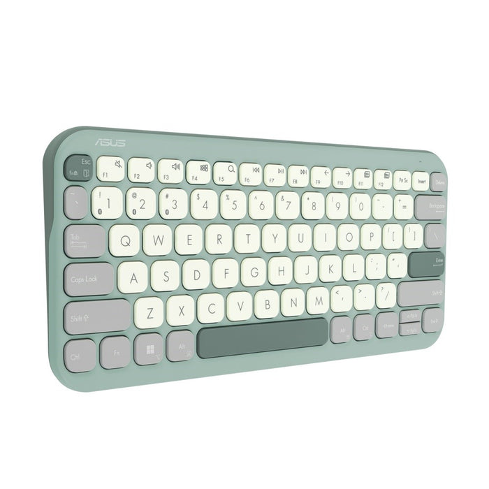 Клавиатура ASUS Marshmallow KW100 Home Bluetooth US English Green