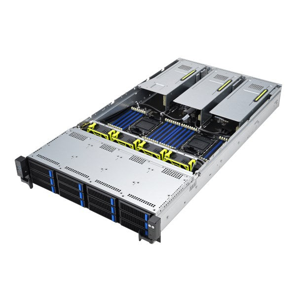 ASUS RS720-E11-RS12U Intel C741 Rack (2U) черен, сребрист