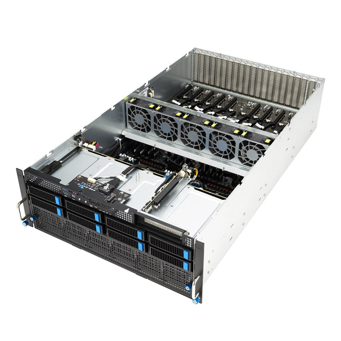 ASUS ESC8000A-E12-SKU2 Rack (4U) Сребрист