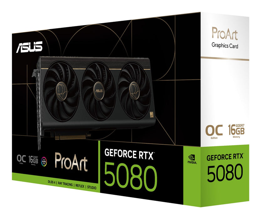 ASUS ProArt -RTX5080-O16G NVIDIA GeForce RTX 5080 16 GB GDDR7