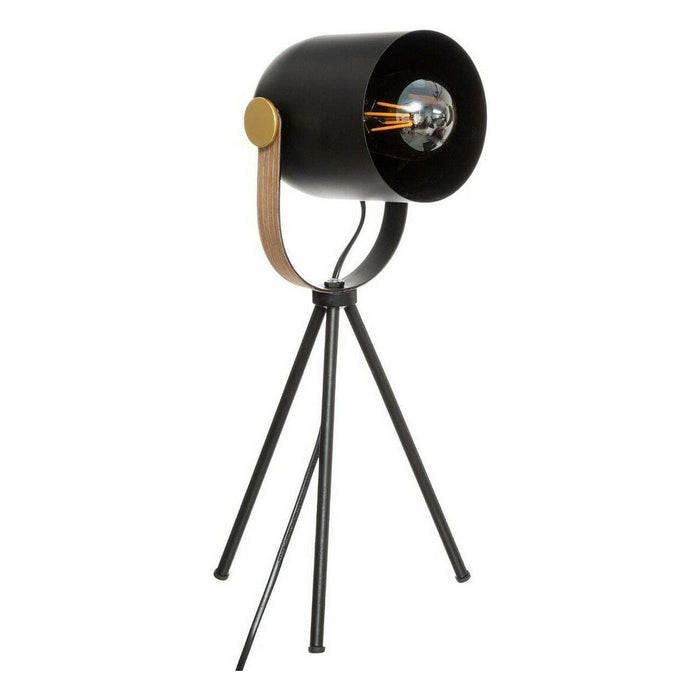 Настолна лампа Atmosphera Action Триножник Черен полистирен 25 W 220-240 V 16 x 18 x 45 cm