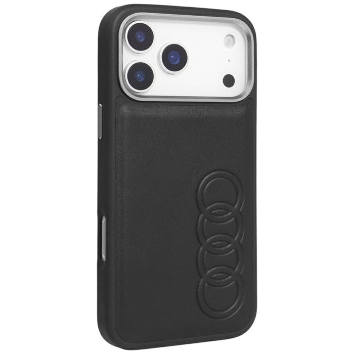 Калъф Audi TT Synthetic Leather MagSafe за iPhone 17 Pro - черен