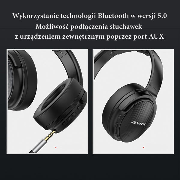 Слушалки AWEI M1, черни