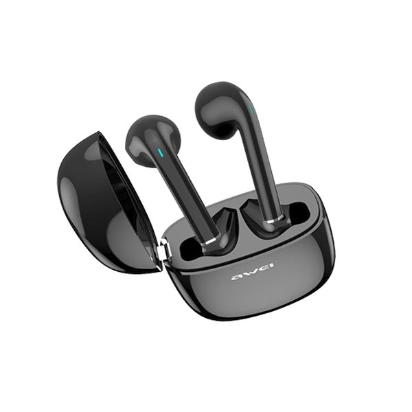 AWEI слушалки M0 5.0 T28 TWS+ със станция за докинг, черни