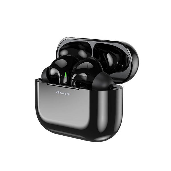 Слушалки AWEI M0 5.0 T29 TWS+ със станция за зареждане, черни