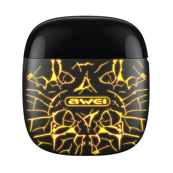 AWEI M0 5.0 T28 Pro TWS+ слушалки с докинг станция, черни