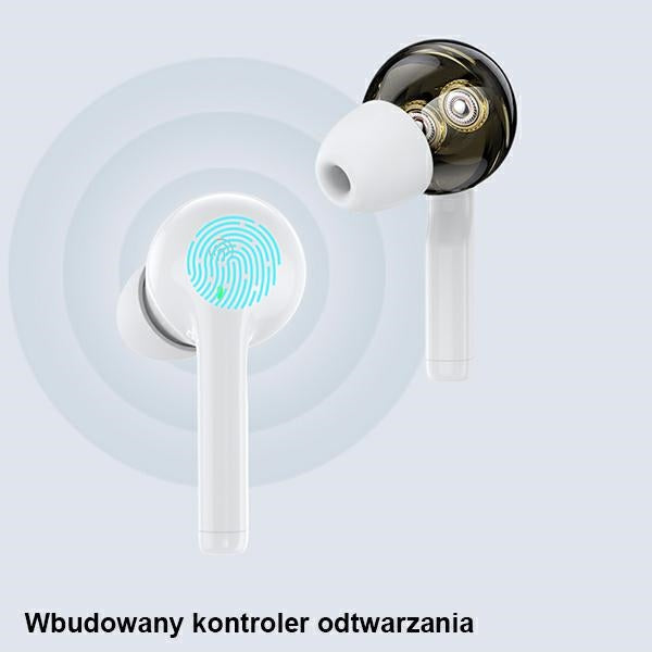 Спортни слушалки AWEI M1 M0, бели
