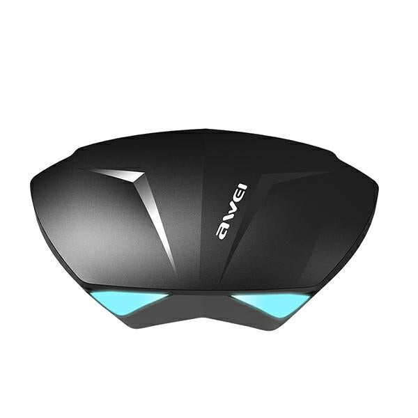 AWEI M0 T23 TWS+ слушалки с Bluetooth 5.0 и докинг станция, черни