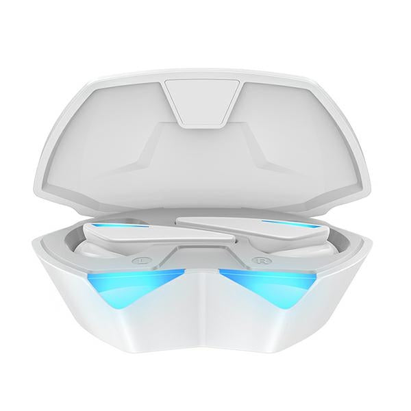 AWEI M0 5.0 T23 TWS+ слушалки с докинг станция, геймърски, бели