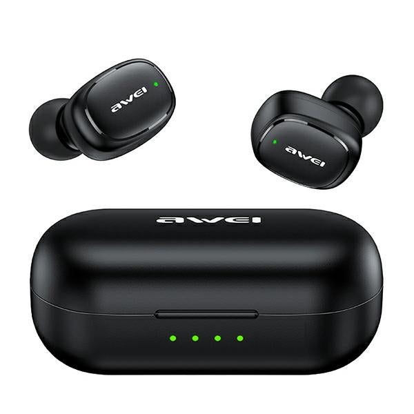 AWEI M0 5.1 T13 Pro TWS+ слушалки с докинг станция, черни