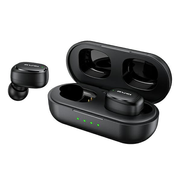 AWEI M0 5.1 T13 Pro TWS+ слушалки с докинг станция, черни