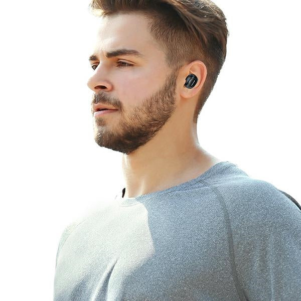 AWEI M0 5.1 T13 Pro TWS+ слушалки с докинг станция, черни