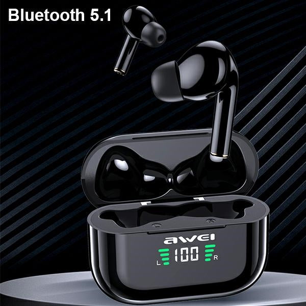 AWEI M1 5.1 TWS+ слушалки с докинг станция, черни