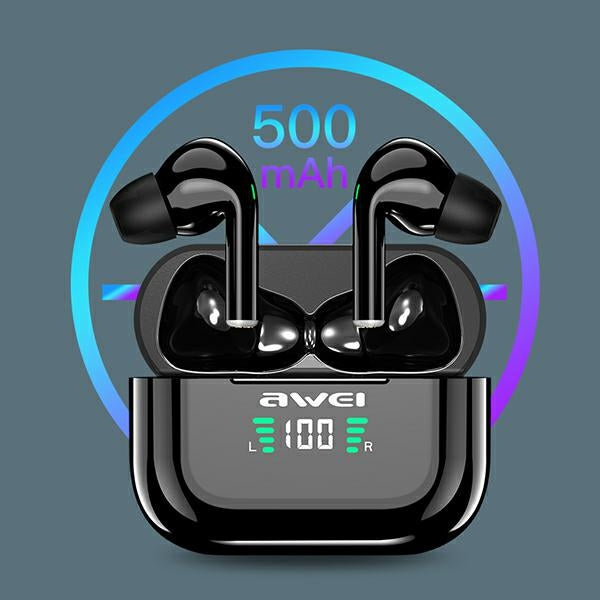 AWEI M1 5.1 TWS+ слушалки с докинг станция, черни