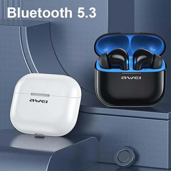 AWEI M0 5.3 T1 Pro TWS слушалки с докинг станция, черни
