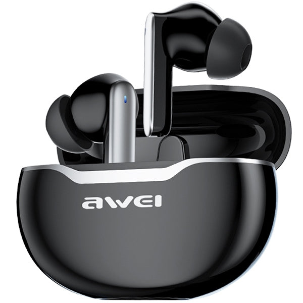 AWEI M0 T50 TWS+ слушалки с докинг станция, черни