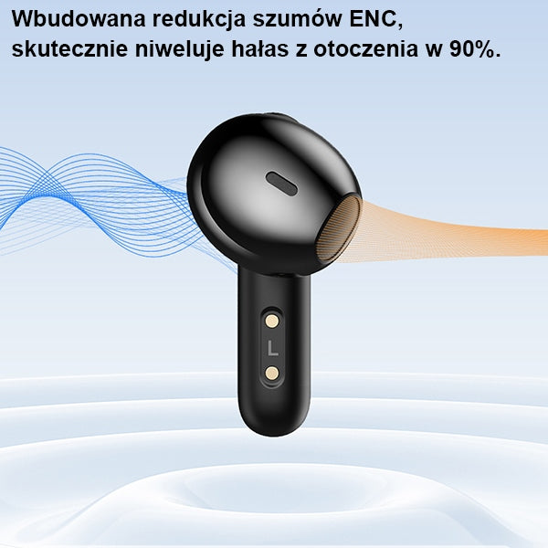AWEI слушалки M0 5.3 T66 TWS+ със станция за зареждане, черни