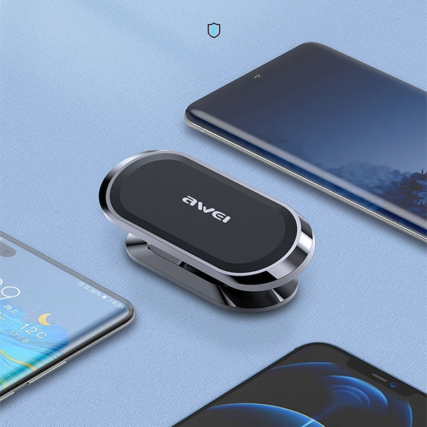 Магнитна автомобилна стойка AWEI X20 за кокпит, сива