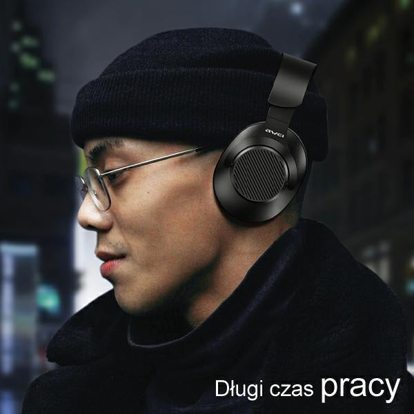 AWEI слушалки (over-ear) A997 Pro ANC Bluetooth, черни