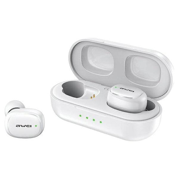 AWEI M0 5.1 T13 Pro TWS+ слушалки с докинг станция, бели