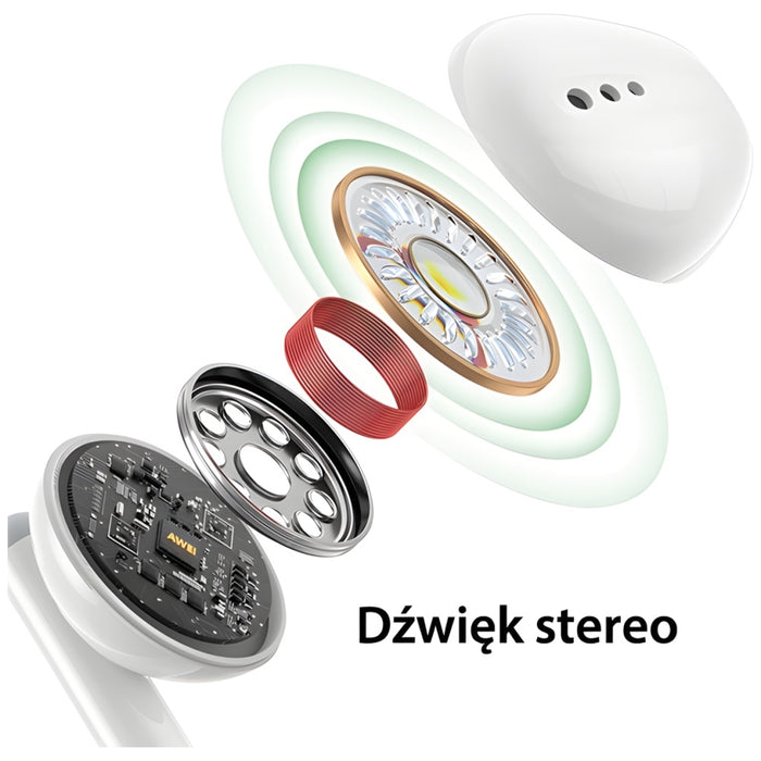 Слушалки AWEI stereo M0 M1-C, черни