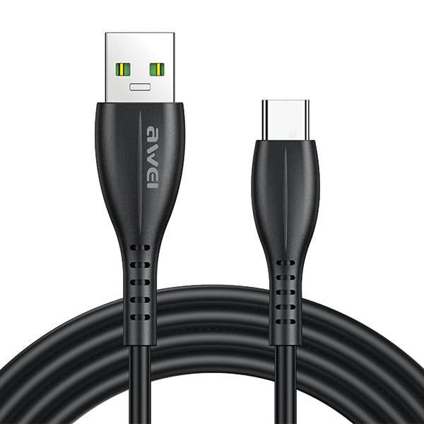 AWEI кабел CL-115T USB на USB, черен