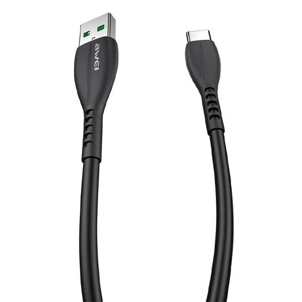 AWEI кабел CL-115T USB на USB, черен