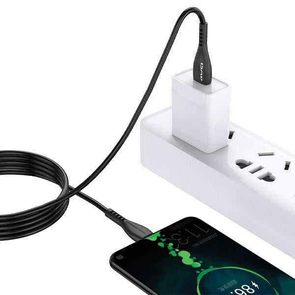 AWEI кабел CL-115T USB на USB, черен