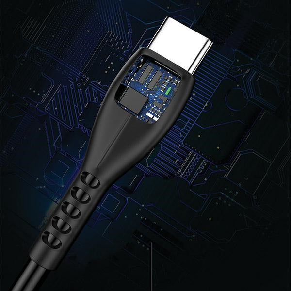 AWEI кабел CL-115T USB на USB, черен