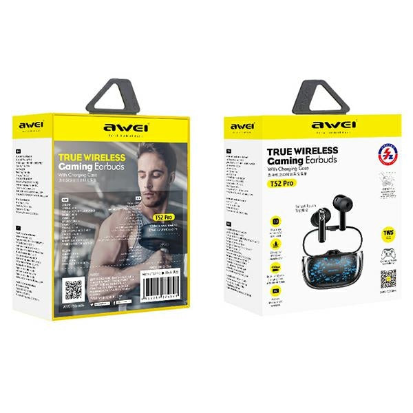 Слушалки AWEI M1 5.3 T52 с докинг станция, черни