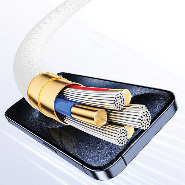 Кабел AWEI за iPhone 15, черен