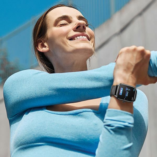 AWEI SmartWatch H21 2,01", черен