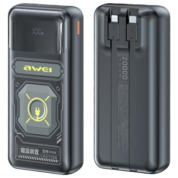 AWEI PowerBank 22 mAh, черен