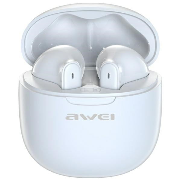 AWEI слушалки M0 5.3 T68 ENCTWS + докинг станция, бели