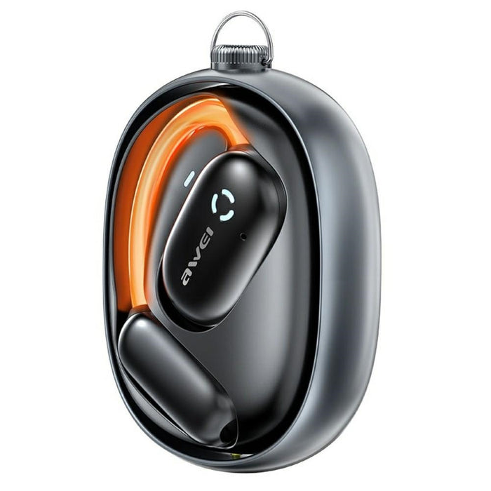 Слушалки AWEI M1 5.4 ANC + докинг станция, черни