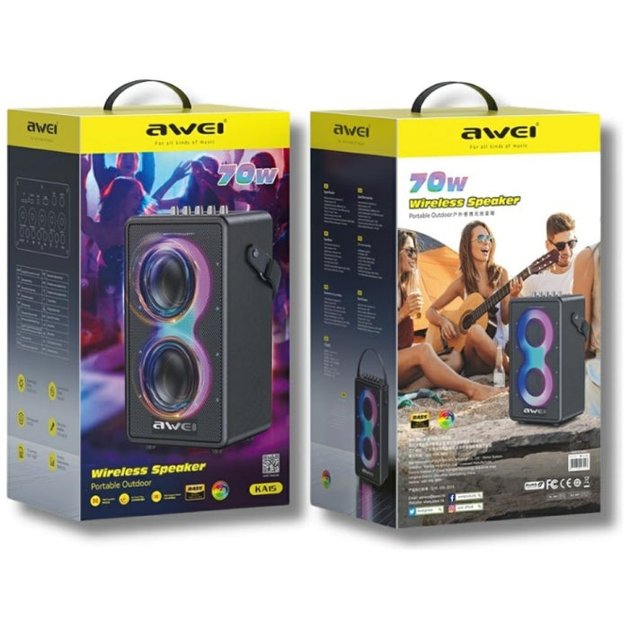 Безжичен високоговорител AWEI M0 M1 5.3 70W, черен