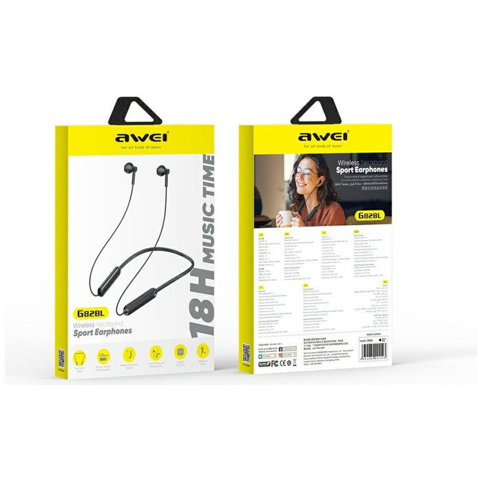 Спортни слушалки AWEI M0 M1, черни